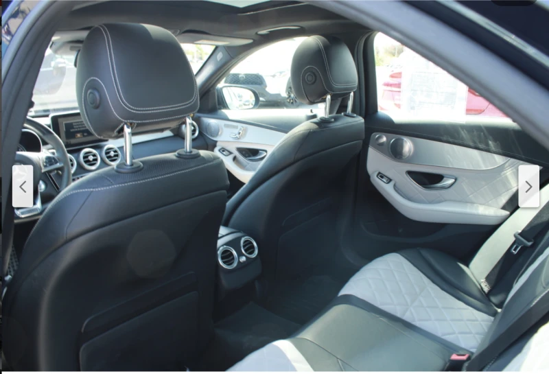 Mercedes-Benz C 450 AMG BURMESTER* 4MATIC* DESIGNO* ОБДУХВАНЕ* ДИСТРОНИК* , снимка 16 - Автомобили и джипове - 52835506