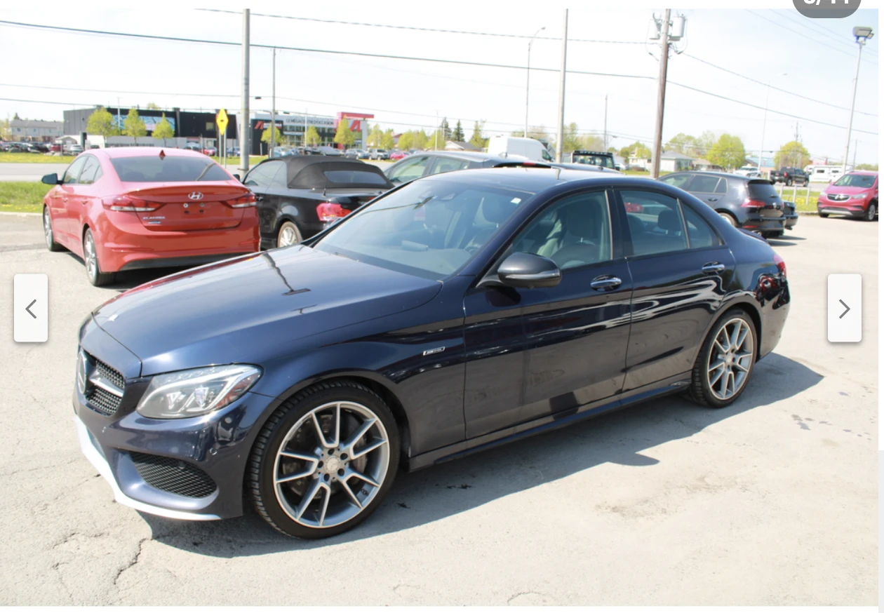 Mercedes-Benz C 450 AMG BURMESTER* 4MATIC* DESIGNO* ОБДУХВАНЕ* ДИСТРОНИК*  - изображение 3