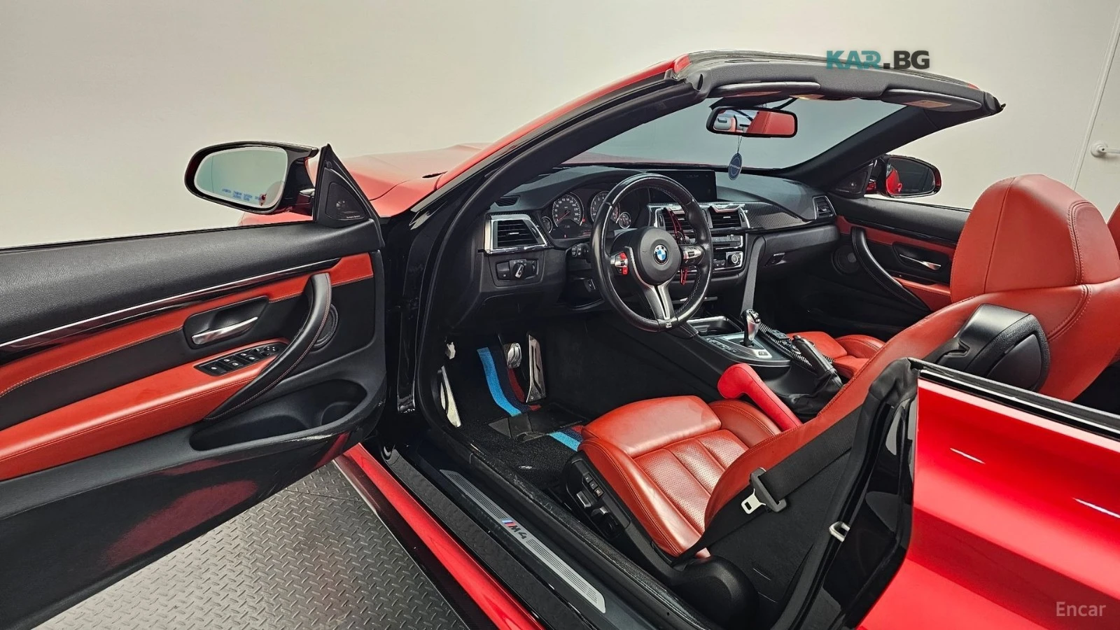 BMW M4 Convertible* HARMAN* KARDON* 360* КАМЕРИ* HEADUP* , снимка 9 - Автомобили и джипове - 54784199