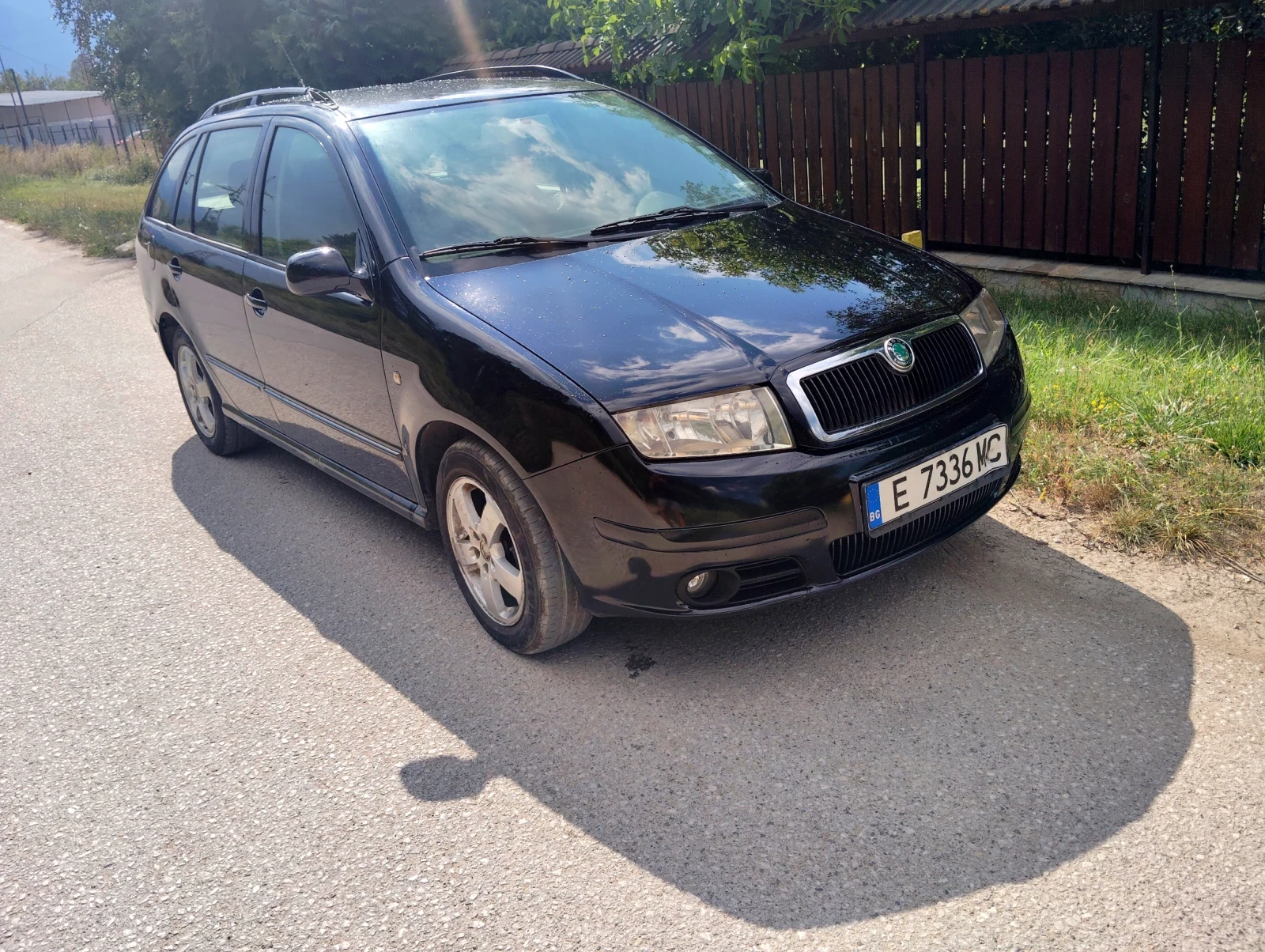 Skoda Fabia 1.4 бензин -газ 