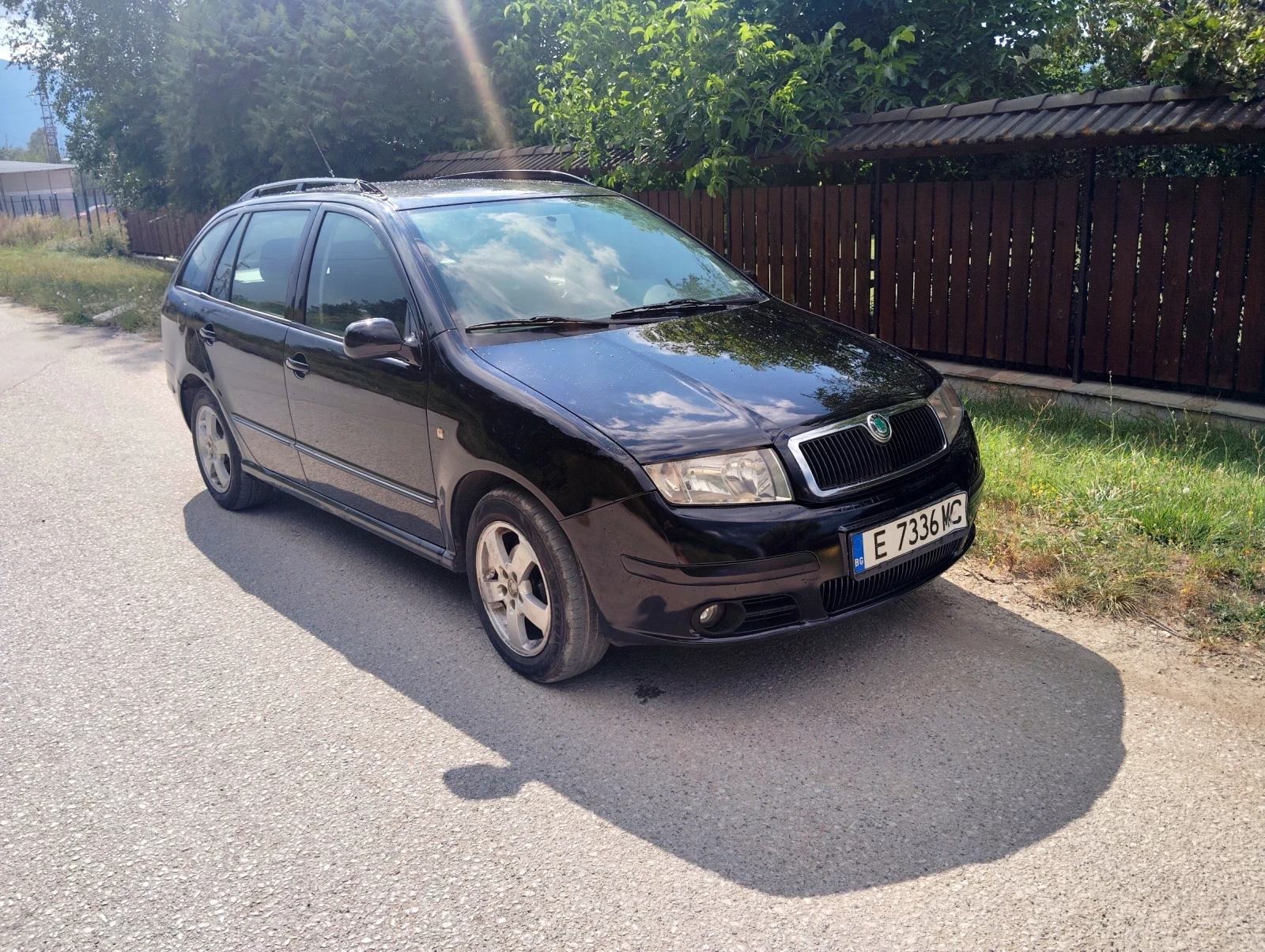 Skoda Fabia 1.4 бензин -газ , снимка 2 - Автомобили и джипове - 55588251