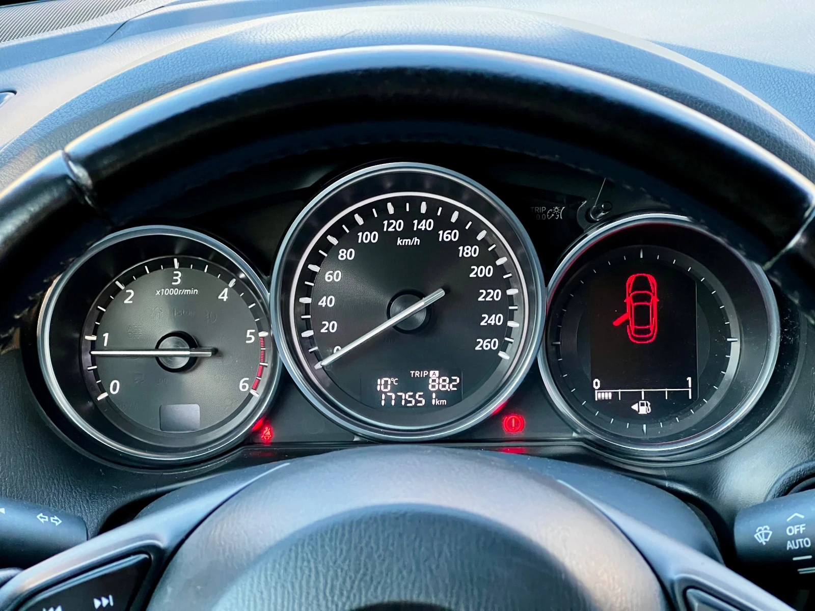 Mazda CX-5 2.2d SkyActive 4x4 EURO 6, снимка 12 - Автомобили и джипове - 54159345