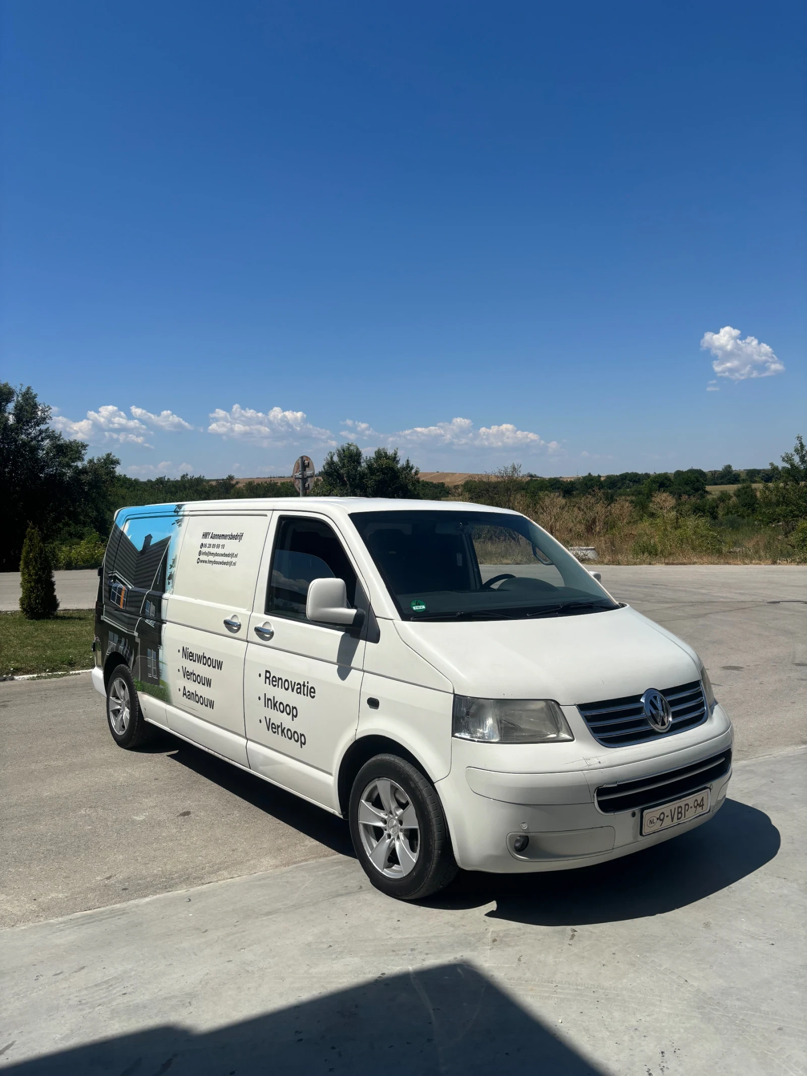 VW T5 2.5 131кс Климатик автоматик 2009г дълга база Long - изображение 2