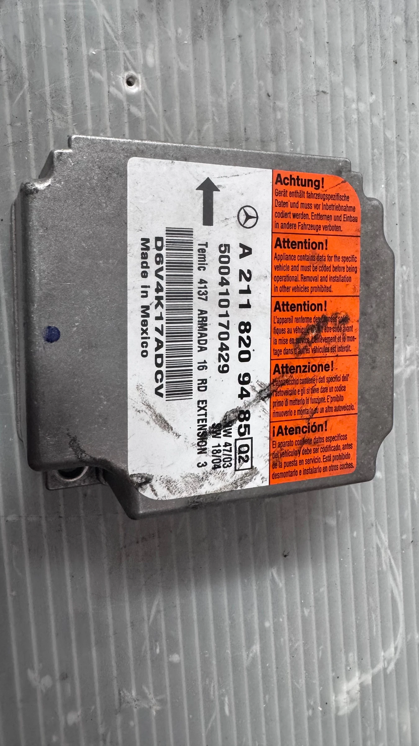 Airbag  /  /  a Mercedes W211 - A2118209485 | Mobile.bg   1