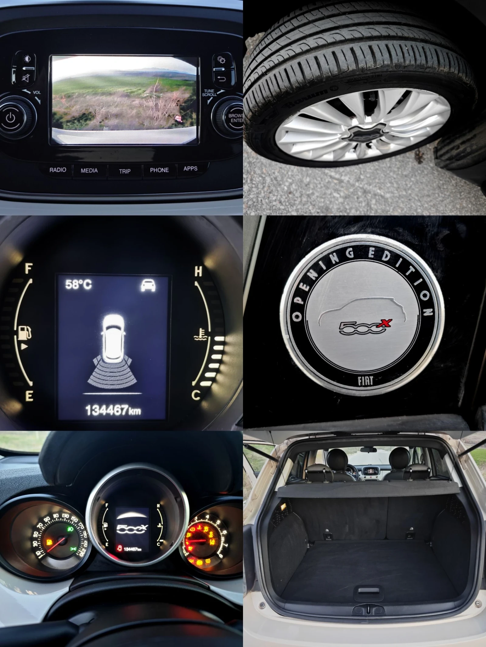 Fiat 500L * БЕНЗИН * ГАЗ* EDITION* FULL* , снимка 16 - Автомобили и джипове - 53802564