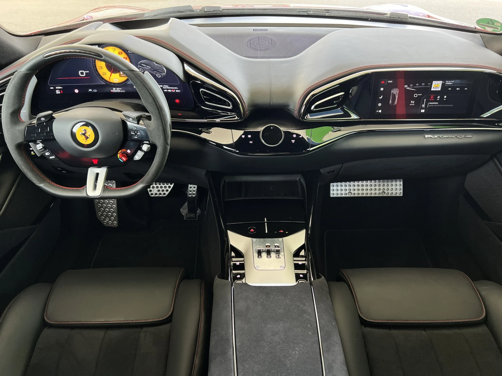 Ferrari Purosangue 6.5 V12 / CERAMIC / AIR / ROSSO 70TH ANNIVERSARY /, снимка 13 - Автомобили и джипове - 54515601