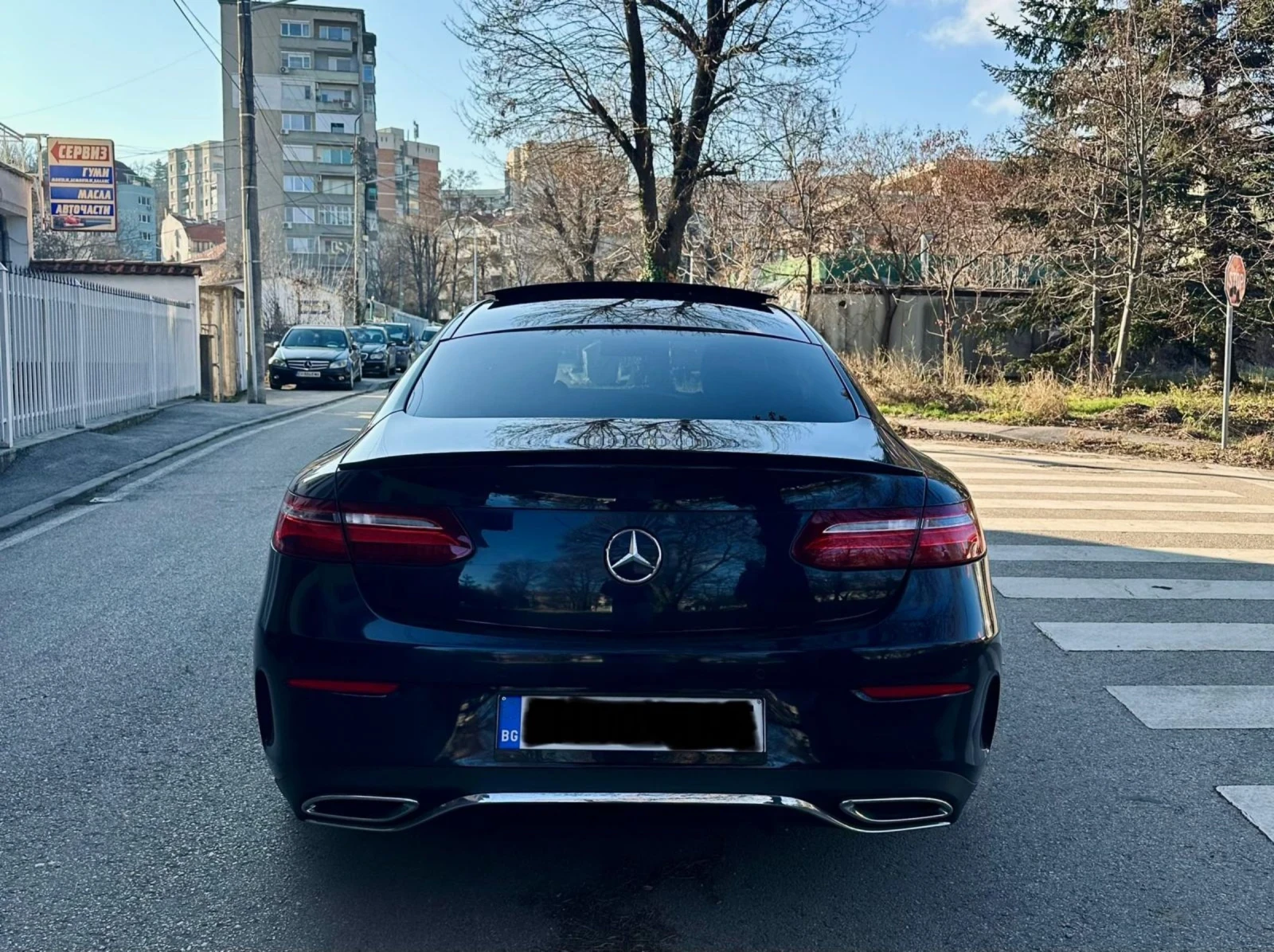 Mercedes-Benz E 220 AMG line Pano Widescreen Burmester Memory , снимка 7 - Автомобили и джипове - 54594947