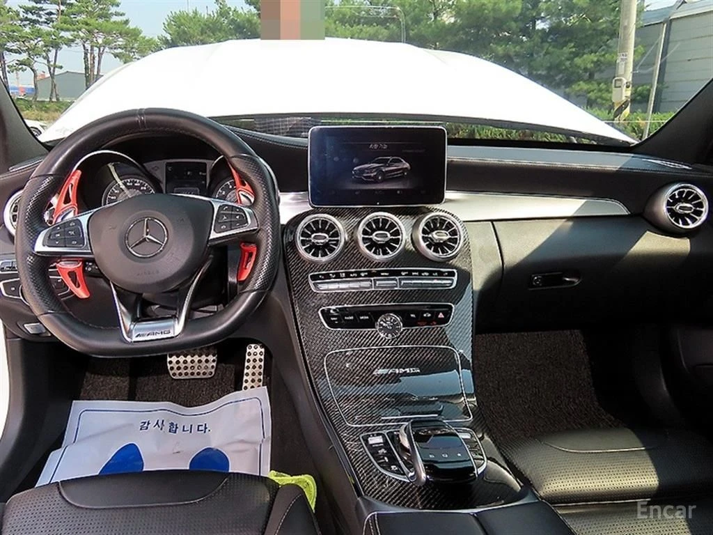 Mercedes-Benz C 63 AMG S* BURMESTER* 360КАМЕРА* LANE* ASSIST* CARBON* , снимка 6 - Автомобили и джипове - 54931658