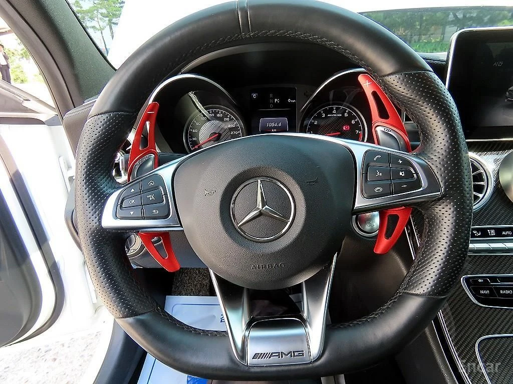 Mercedes-Benz C 63 AMG S* BURMESTER* 360КАМЕРА* LANE* ASSIST* CARBON* , снимка 7 - Автомобили и джипове - 54931658