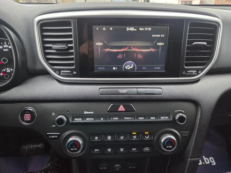 Kia Sportage 1.6 CRDI* * FACE* * PLATINUM EDITION* * FULL LED *, снимка 16 - Автомобили и джипове - 53134101
