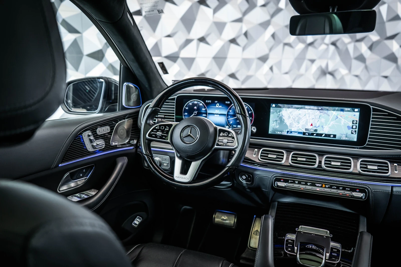Mercedes-Benz GLS 600 Maybach 4M * Multimedia* FirstCl* 360* SoftCl*  | Mobile.bg � ����������� 12