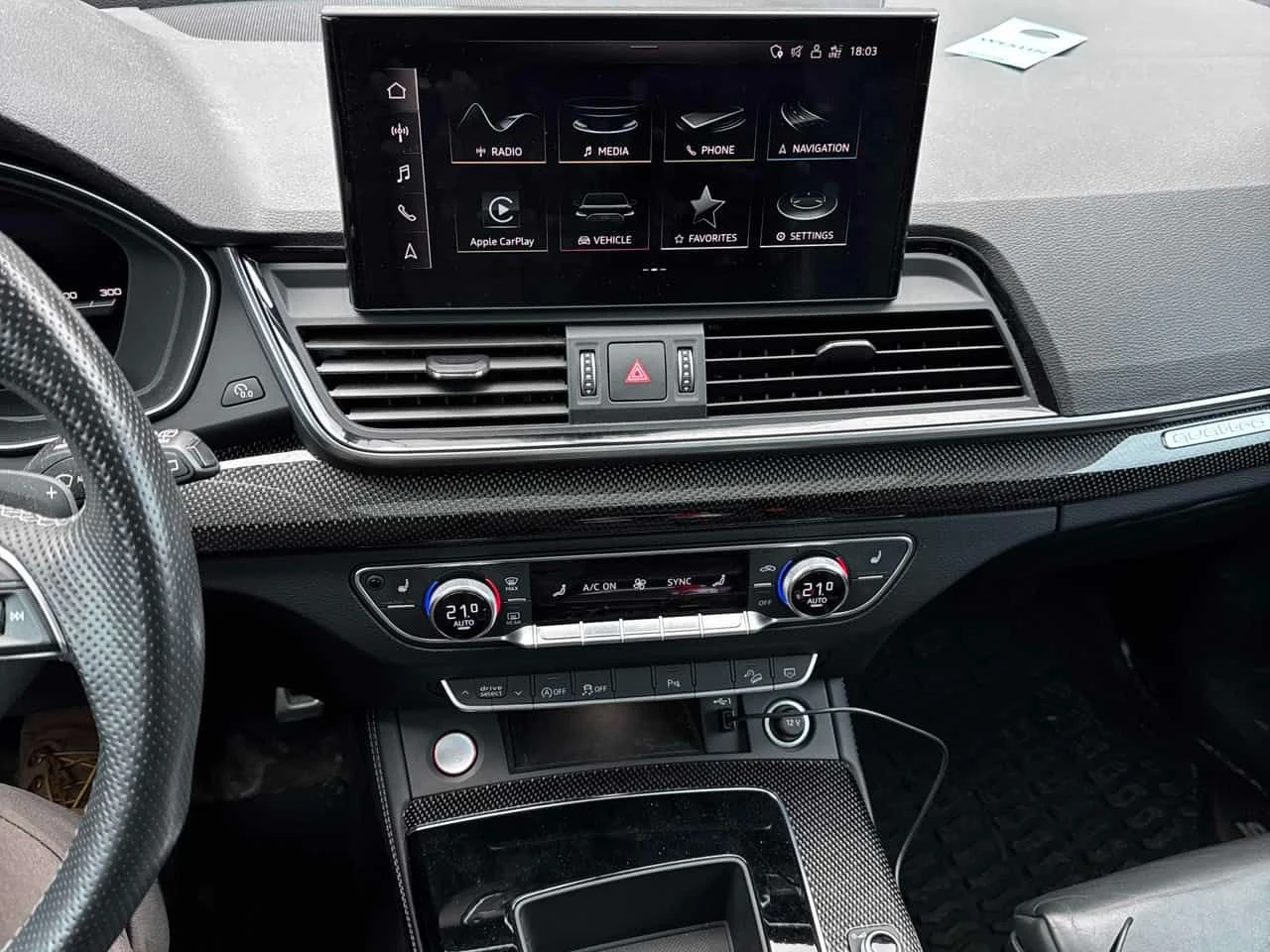 Audi SQ5 TECHNIK * ДИСТРОНИК* 360 КАМЕРА* ПАНОРАМА* H/K* , снимка 9 - Автомобили и джипове - 54397269