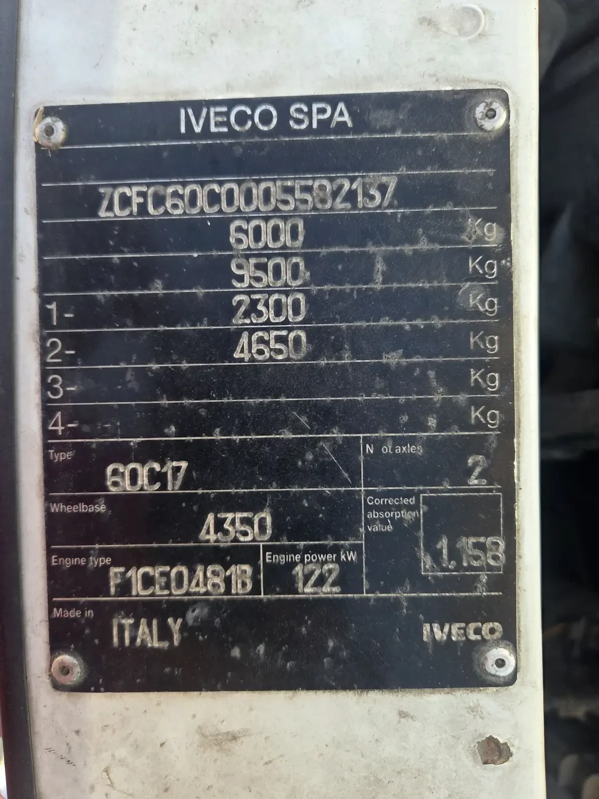 Iveco Daily 60c17HPI, снимка 12 - Бусове и автобуси - 55960677