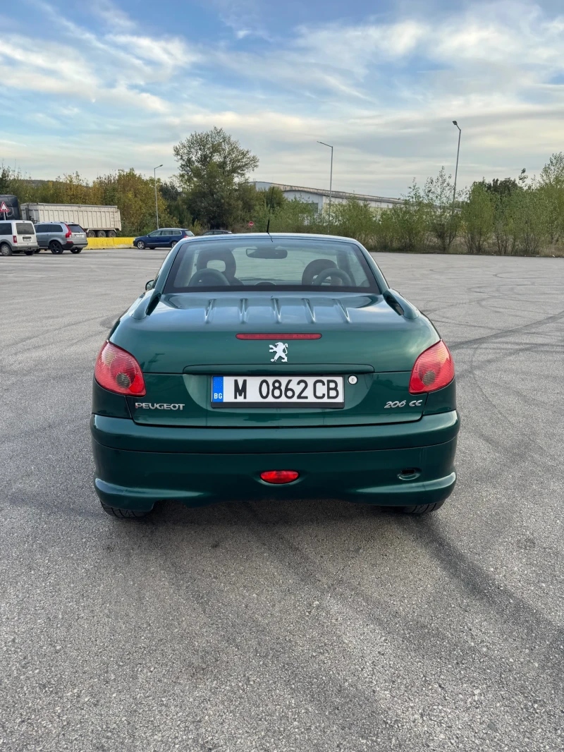 Peugeot 206 CC, снимка 8 - Автомобили и джипове - 47569731