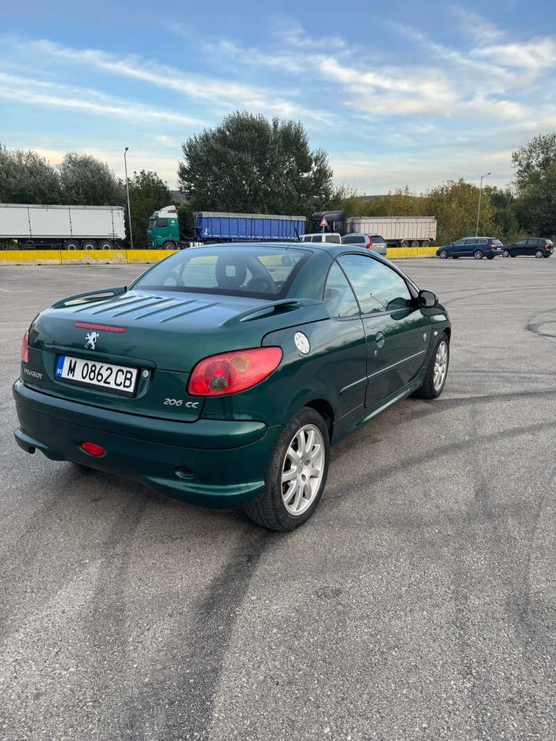 Peugeot 206 CC, снимка 6 - Автомобили и джипове - 49486977