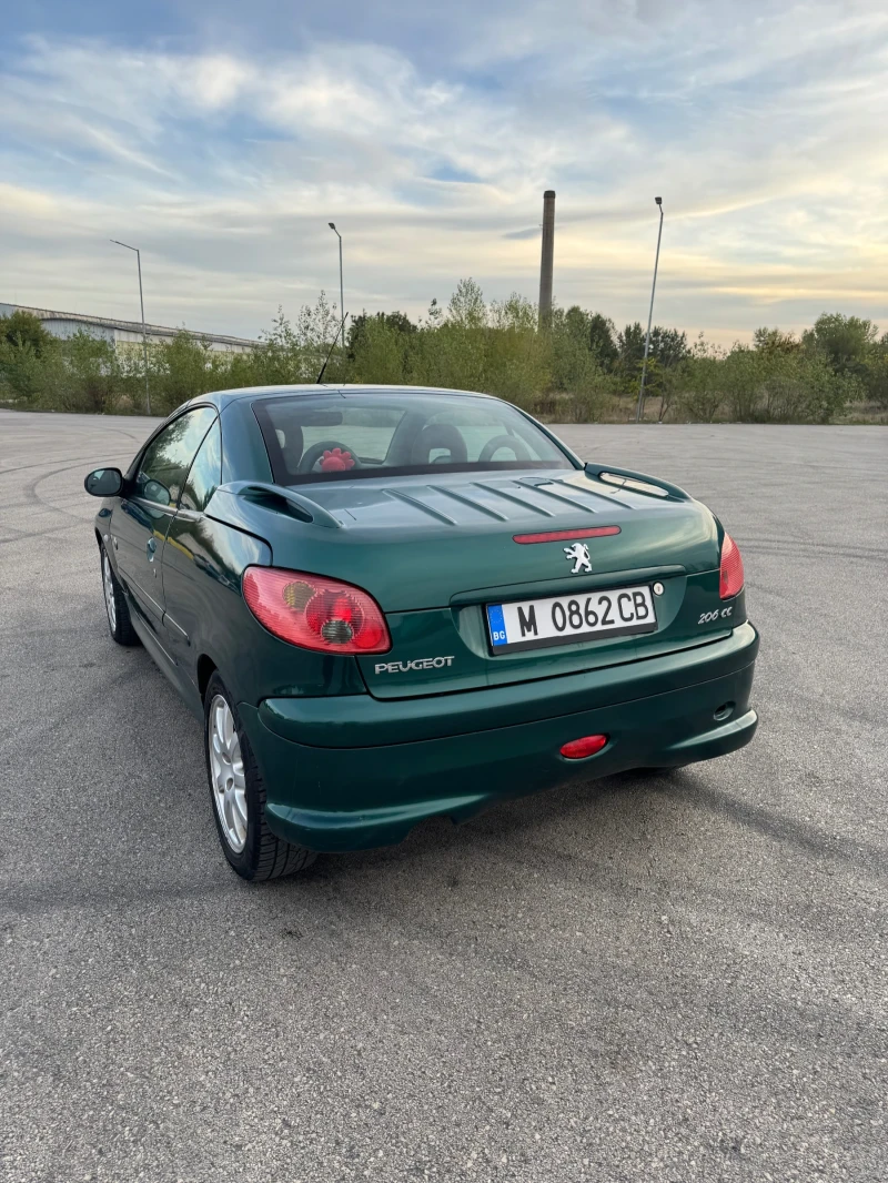 Peugeot 206 CC, снимка 7 - Автомобили и джипове - 49486977