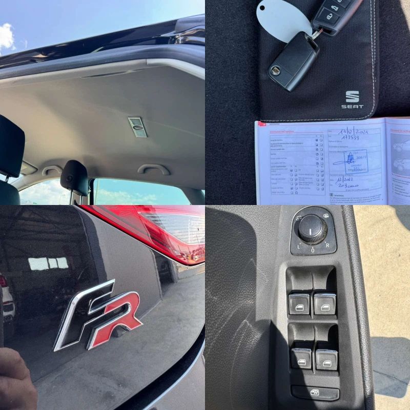 Seat Leon 2.0* 150ps* 6ск* FR* LED* ПАРКТ* АВТОПИЛОТ, снимка 16 - Автомобили и джипове - 51579393