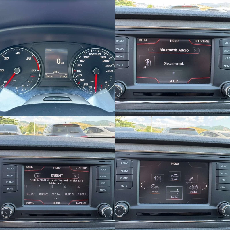 Seat Leon 2.0* 150ps* 6ск* FR* LED* ПАРКТ* АВТОПИЛОТ, снимка 14 - Автомобили и джипове - 51579393