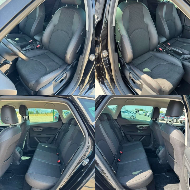 Seat Leon 2.0* 150ps* 6ск* FR* LED* ПАРКТ* АВТОПИЛОТ, снимка 12 - Автомобили и джипове - 51579393