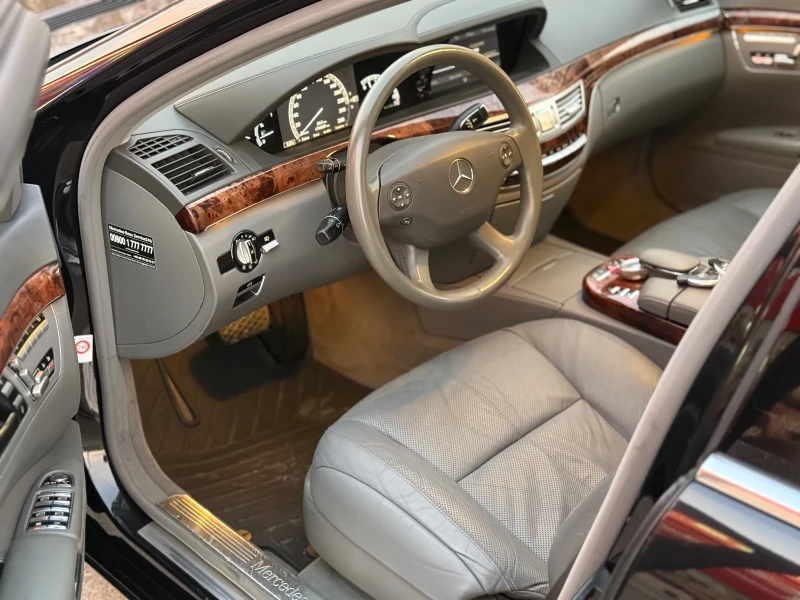 Mercedes-Benz S 500 ВАКУМ* HarmanKardon* ОБДУХ* KeyLess* TOP, снимка 9 - Автомобили и джипове - 52718651