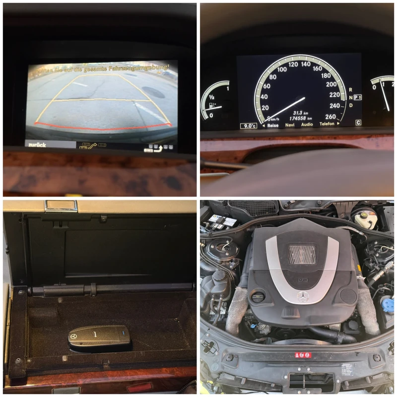 Mercedes-Benz S 500 ВАКУМ* HarmanKardon* ОБДУХ* KeyLess* TOP, снимка 17 - Автомобили и джипове - 52718651