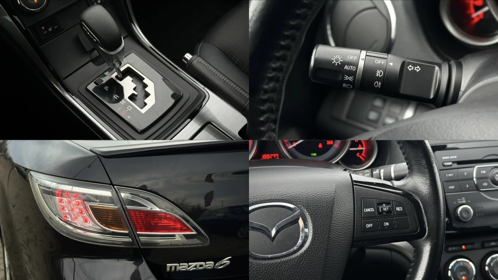 Mazda 6 Автоматик, снимка 14 - Автомобили и джипове - 53953821