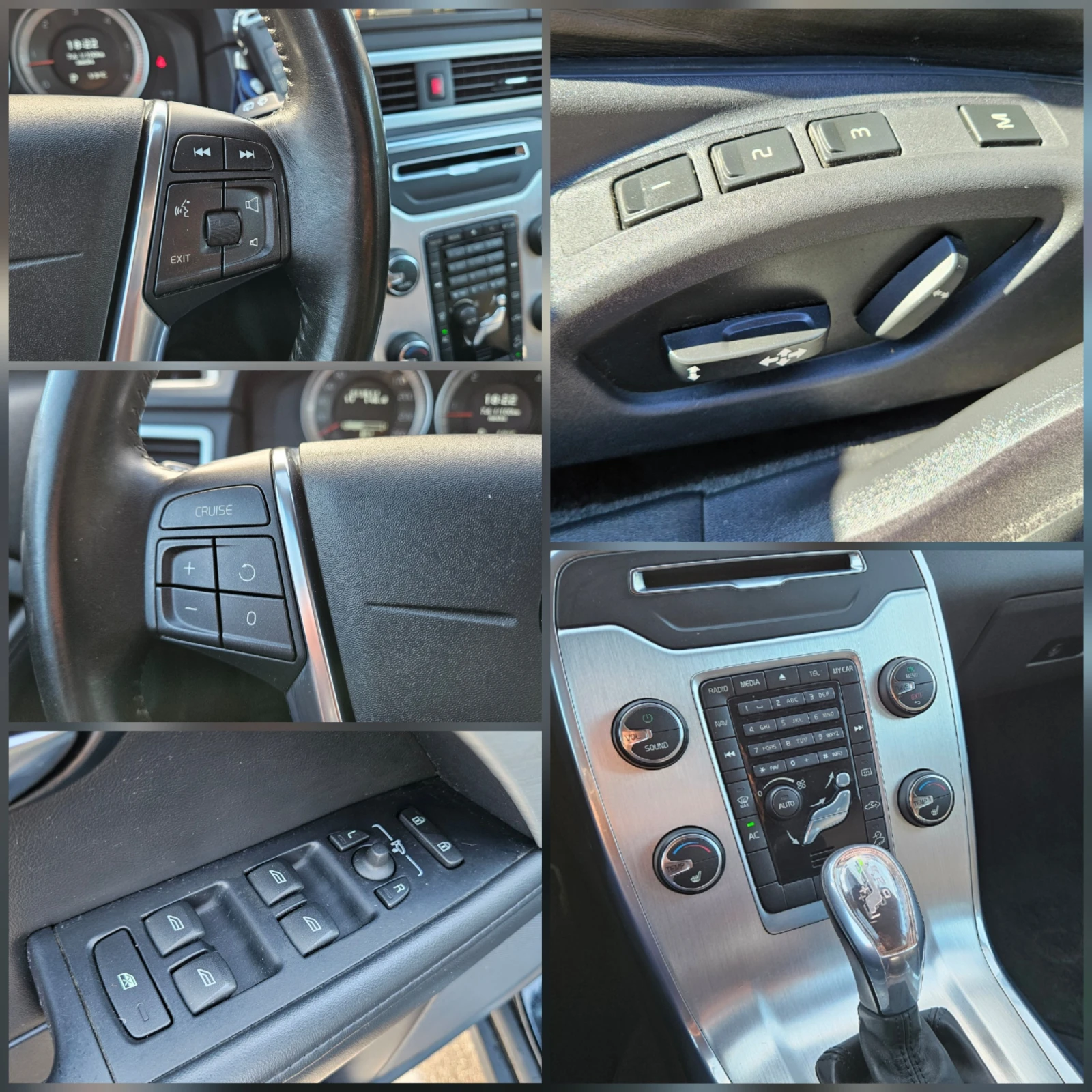 Volvo Xc70 2.4 D5 AVTOMAT/KOJA/TOP SUSTOQNIE, снимка 14 - Автомобили и джипове - 54807233