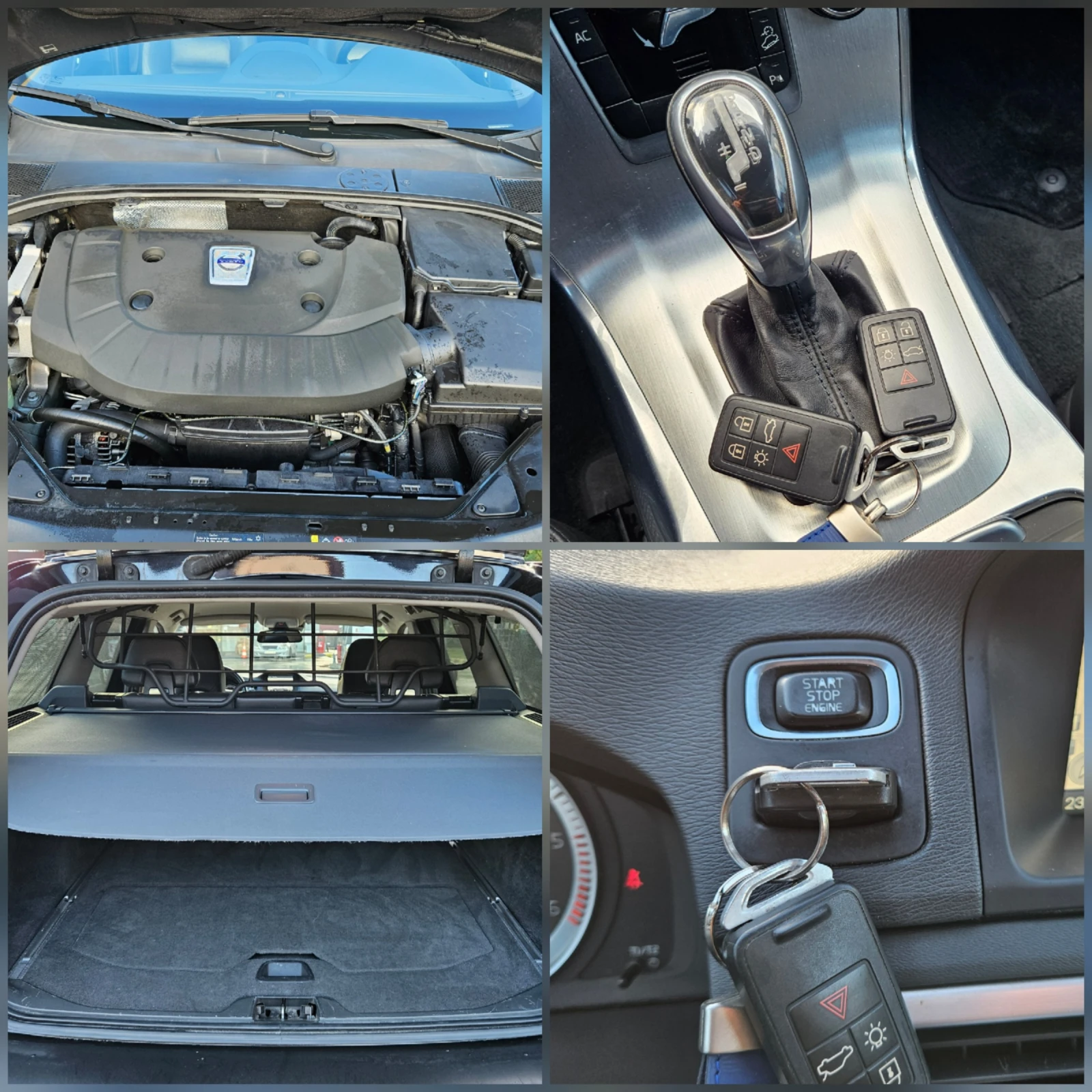 Volvo Xc70 2.4 D5 AVTOMAT/KOJA/TOP SUSTOQNIE, снимка 16 - Автомобили и джипове - 54807233
