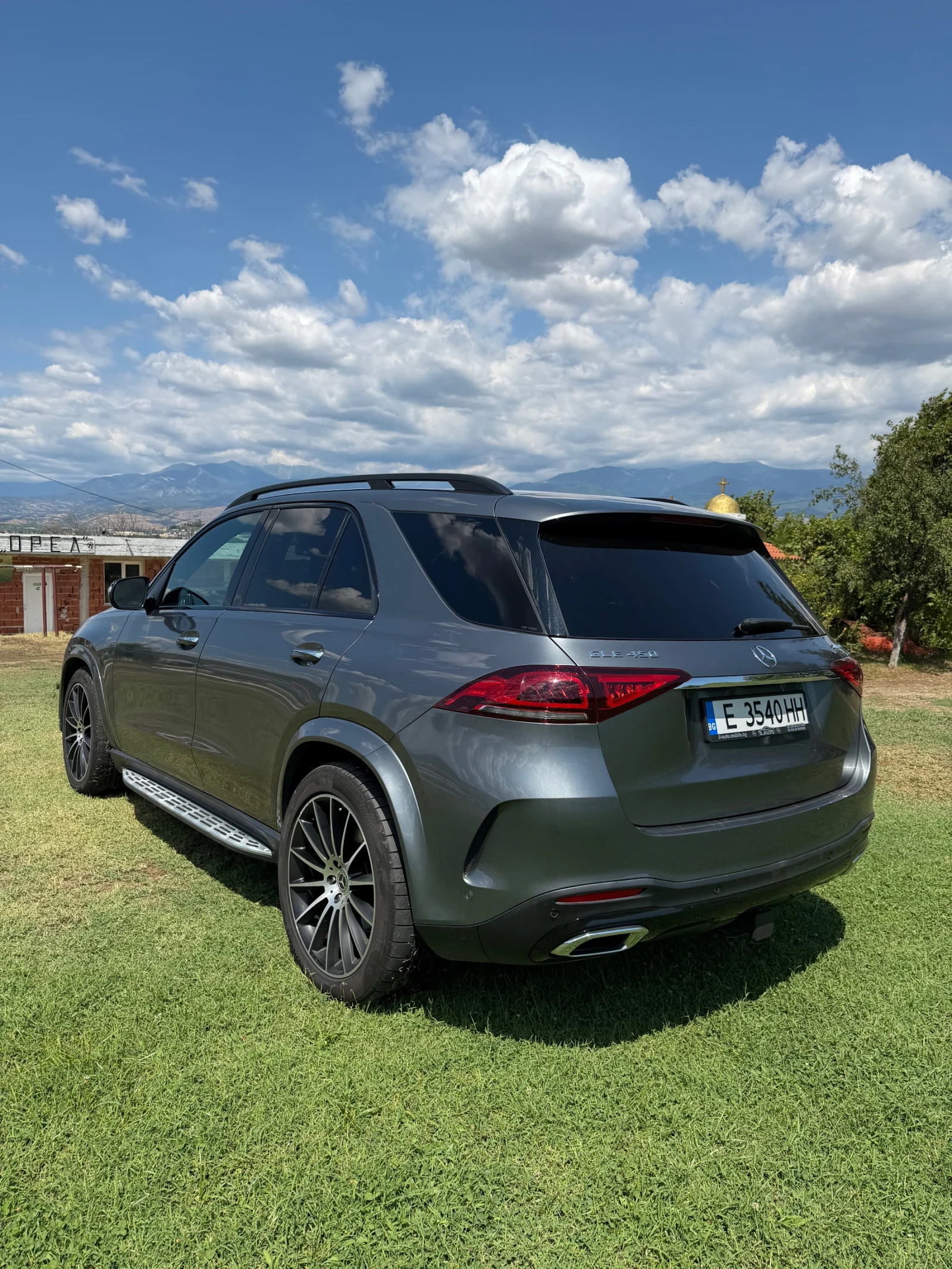 Mercedes-Benz GLE 450 4MATIC | Burmester | Pano | 360 | Distronic, снимка 4 - Автомобили и джипове - 55559704