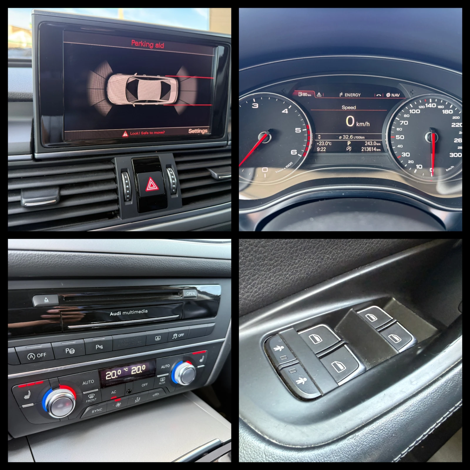 Audi A6 6 МЕСЕЦА ГАРАНЦИЯ/3.0TDI S Line Quattro/BOSE, снимка 15 - Автомобили и джипове - 55738165