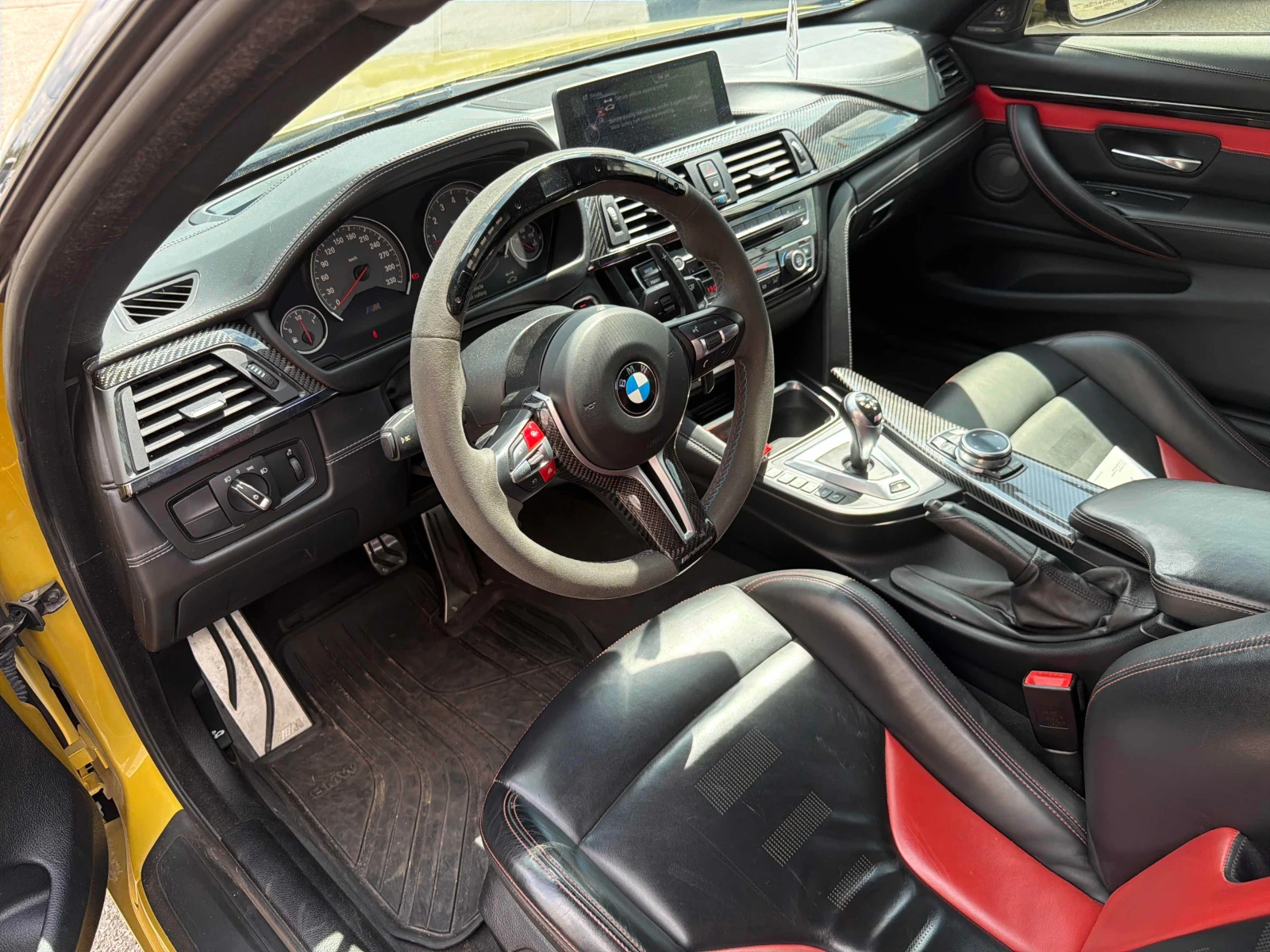 BMW M4 carbon roof/360 cam/18 competition seats/stage two, снимка 7 - Автомобили и джипове - 55872358