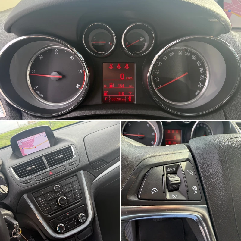 Opel Mokka 1.7CDTi, COSMO, АВТОМАТИК, НАВИ, снимка 11 - Автомобили и джипове - 52468610