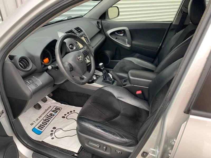 Toyota Rav4 2.2D4D 150к.с., 6ск., евро5b, кожа, нави, темпо, , снимка 12 - Автомобили и джипове - 35641374