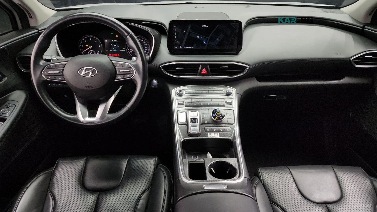 Hyundai Santa fe 2.2D Premium 4x4* ПОДГРЕВ* ОБДУХВАНЕ* КАМЕРА* , снимка 8 - Автомобили и джипове - 55724662