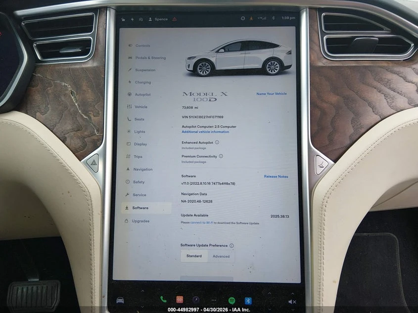 Tesla Model X 100D/75D/90D, снимка 7 - Автомобили и джипове - 56525930