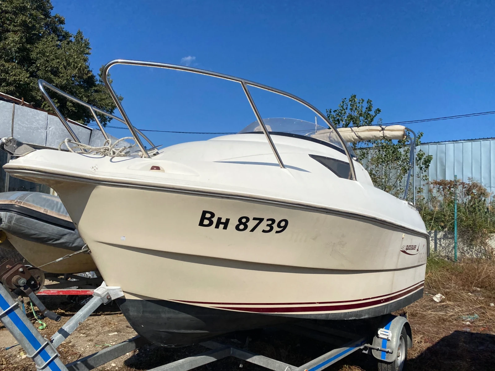 Лодка Quicksilver Flamingo 465, снимка 7 - Воден транспорт - 55217337