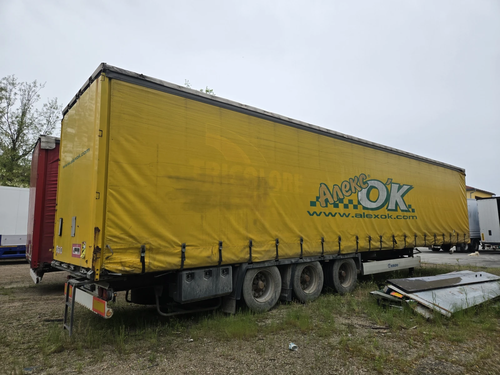 Полуремарке Krone SD VARIOS, снимка 9 - Ремаркета - 51765994