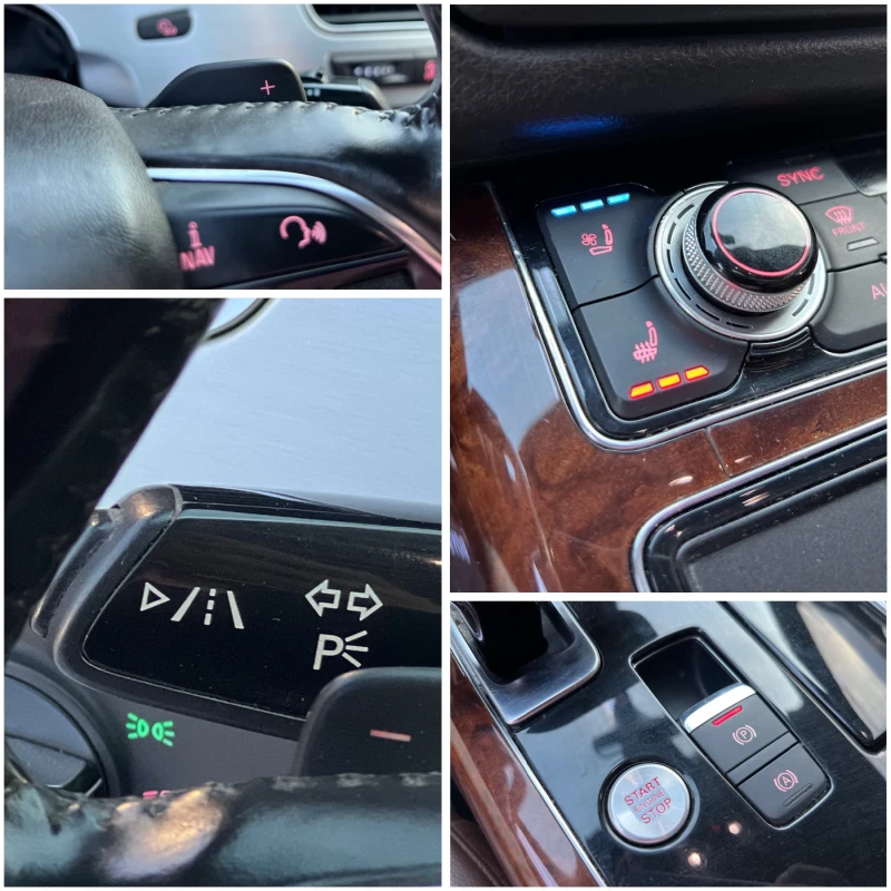 Audi A8 3.0TDI* Обдухване* Подгрев* Масаж* Distronic* 4x4*, снимка 15 - Автомобили и джипове - 51907919