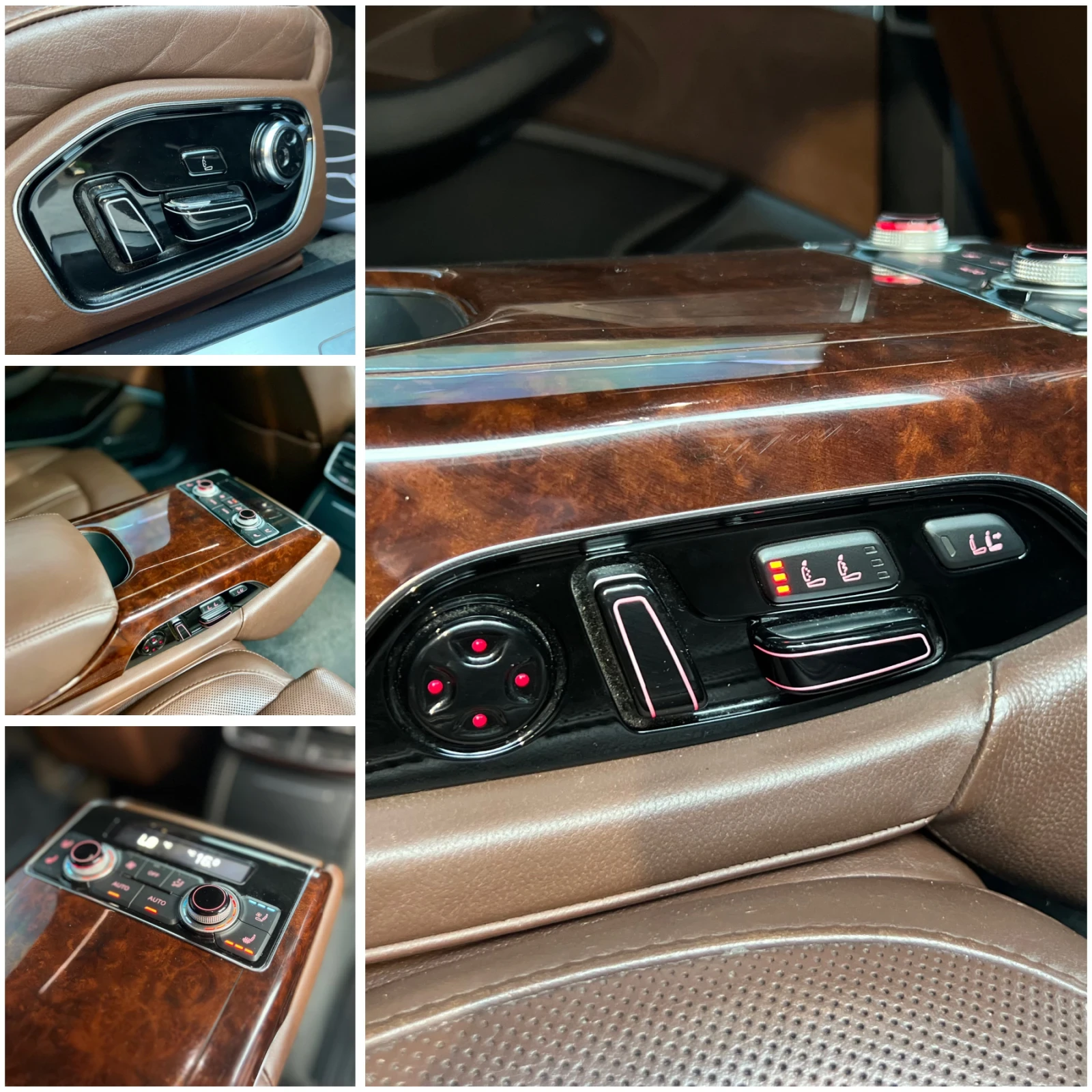 Audi A8 3.0TDI* Обдухване* Подгрев* Масаж* Distronic* 4x4* | Mobile.bg — изображение 14