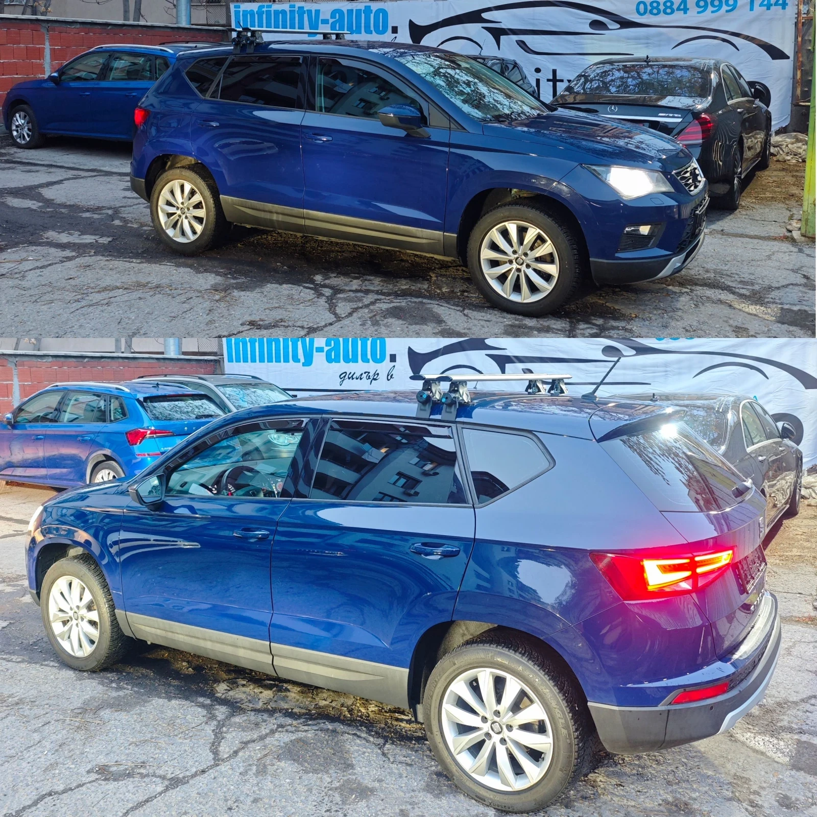 Seat Ateca 1.6 TDI, НАВИГАЦИЯ, ПОДГРЕВ, ДИСТРОНИК, АВТОПИЛОТ  - изображение 4