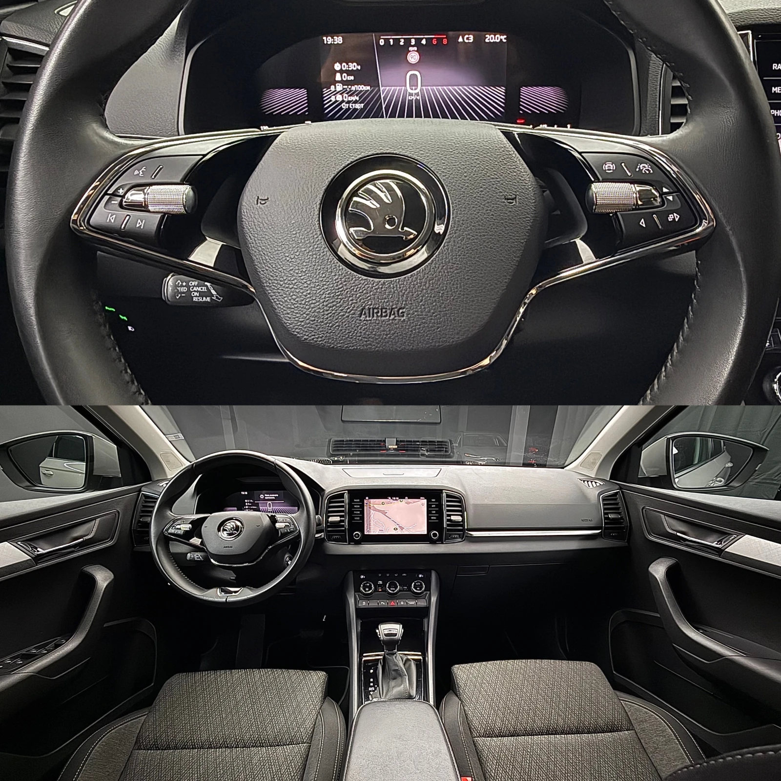 Skoda Karoq 1.5 TSI DSG_ACC_КАМЕРА_LED_N1_ПЪЛНА СЕРВ. ИСТОРИЯ , снимка 6 - Автомобили и джипове - 54836929