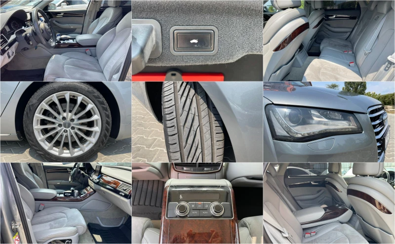 Audi A8 4.2 TDI 351 к.с Дистроник, Вакуум, Лед, Камера, снимка 16 - Автомобили и джипове - 46990056