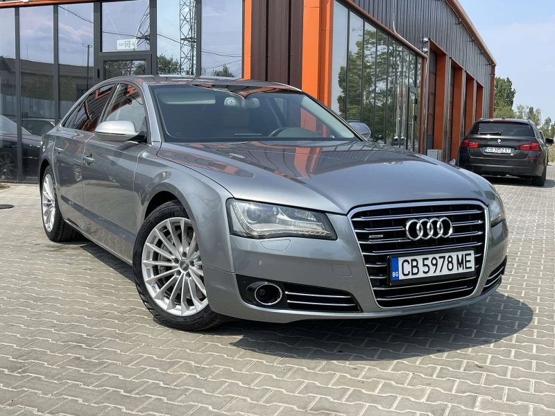 Audi A8 4.2 TDI 351 к.с Дистроник, Вакуум, Лед, Камера, снимка 1 - Автомобили и джипове - 46990056