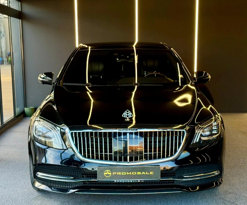 Mercedes-Benz S 560 Long* 4Matic* Maybach* Обдух* Burm* Лизинг* Pano* , снимка 2 - Автомобили и джипове - 52538706