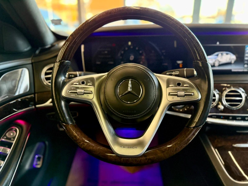 Mercedes-Benz S 560 Long* 4Matic* Maybach* Обдух* Burm* Лизинг* Pano* , снимка 10 - Автомобили и джипове - 52538706