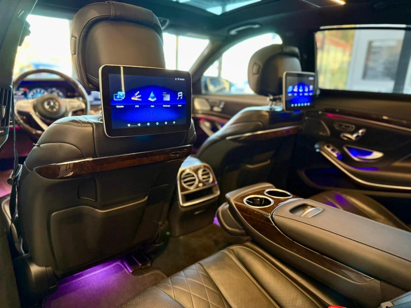 Mercedes-Benz S 560 Long* 4Matic* Maybach* Обдух* Burm* Лизинг* Pano* , снимка 15 - Автомобили и джипове - 52538706