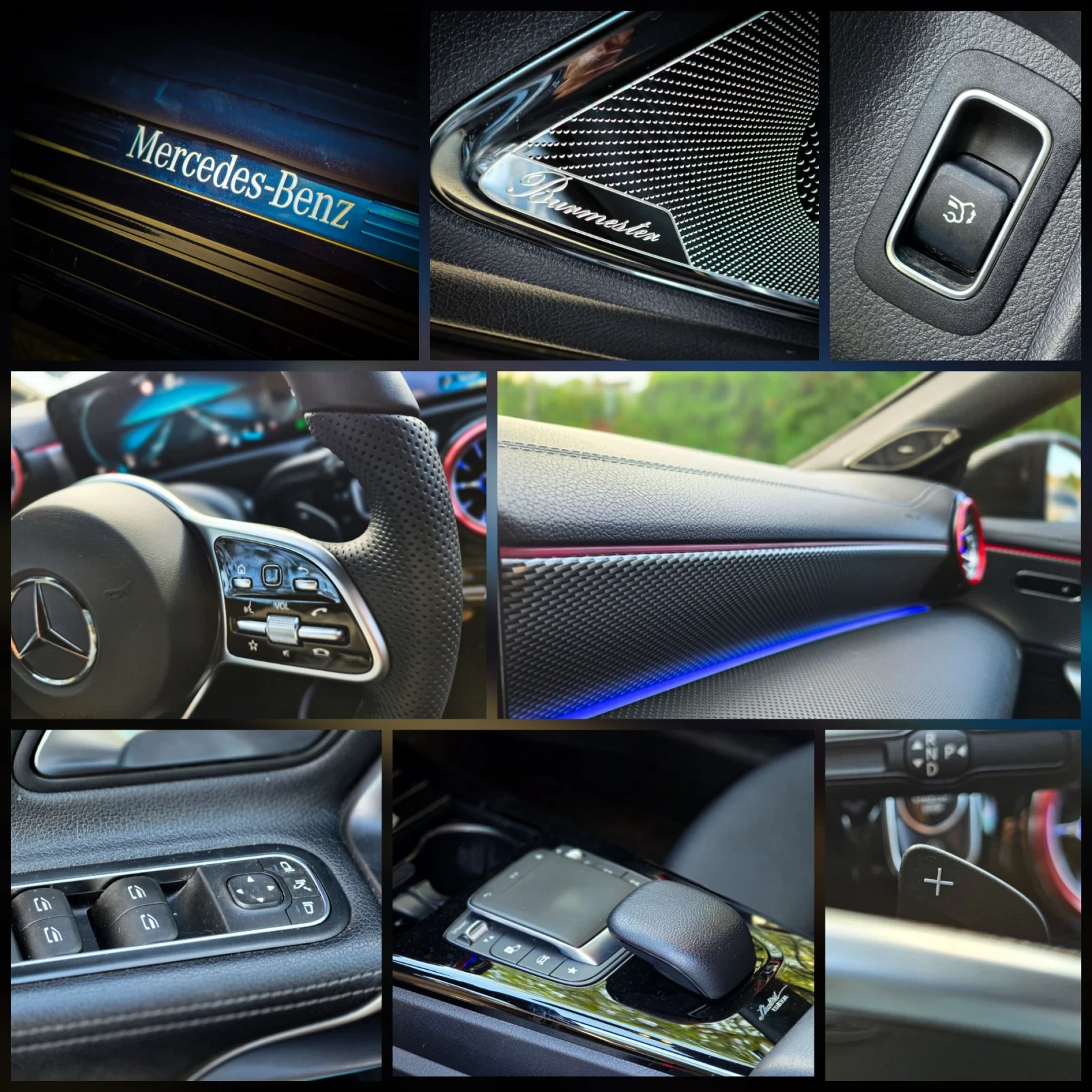 Mercedes-Benz CLA 220 Limited Edition! 8G, Distronic, Ambient, Led, 245h, снимка 15 - Автомобили и джипове - 54144060