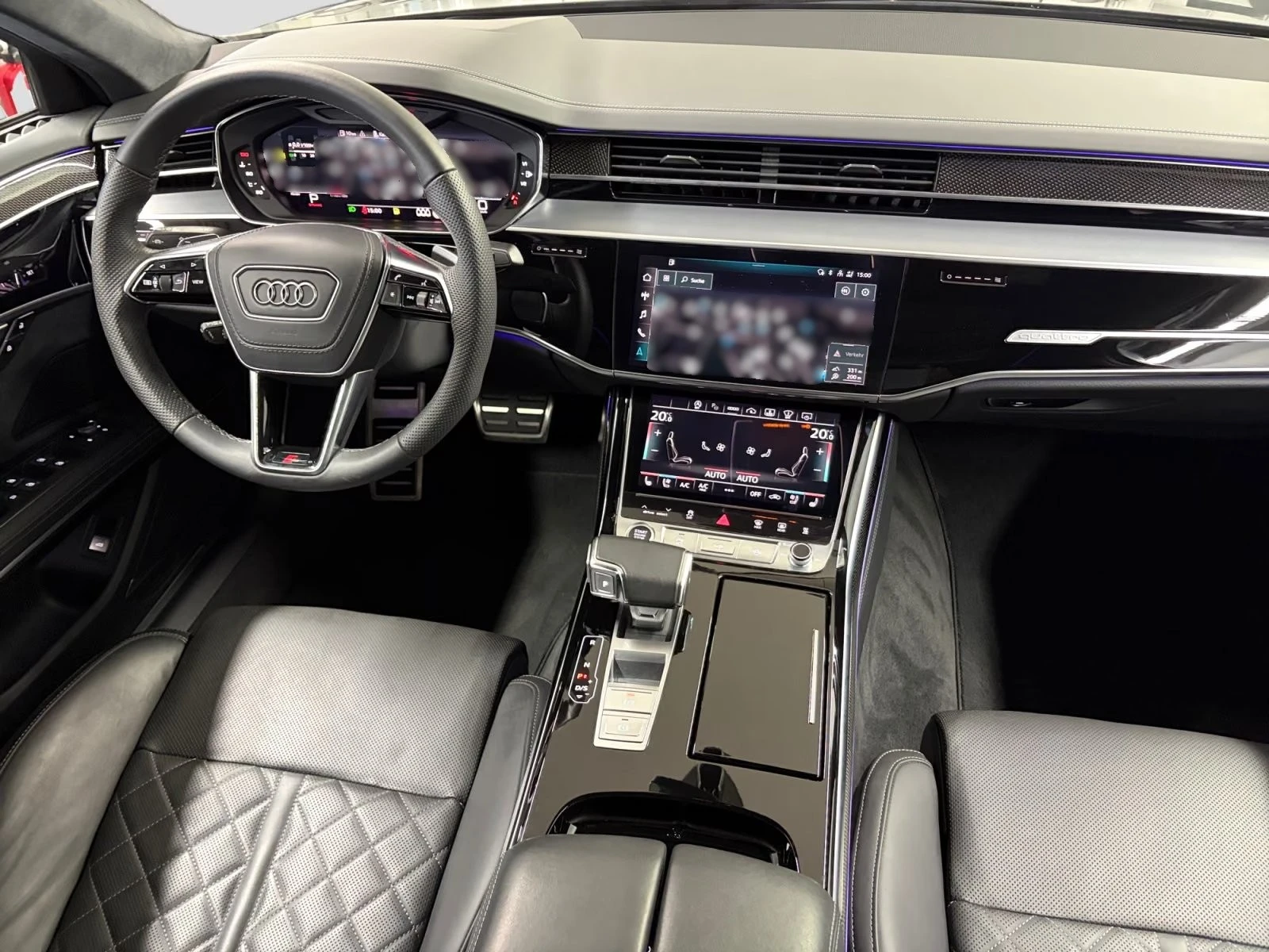 Audi A8 50 TDI / S-LINE / BLACK OPTIC / B&O / MATRIX/ HUD/, снимка 7 - Автомобили и джипове - 55989147