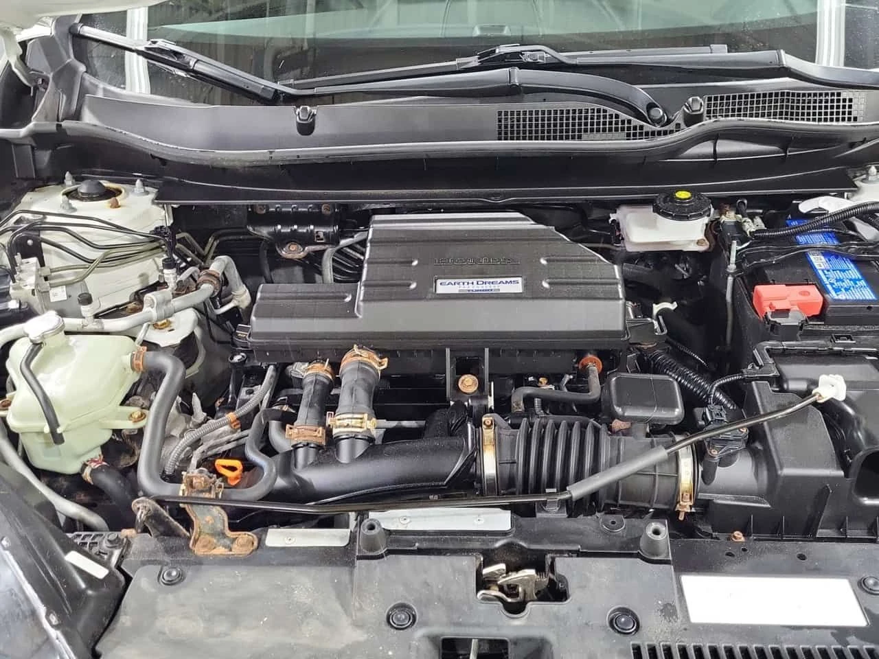 Honda Cr-v BLACK EDITION/Ленти/Кожа/Пано/Подгрев/2 Ключа, снимка 16 - Автомобили и джипове - 53959202