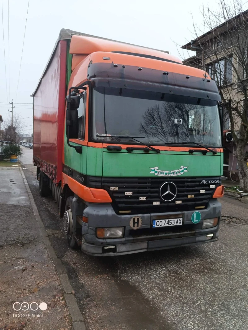 Mercedes-Benz Actros Бордови